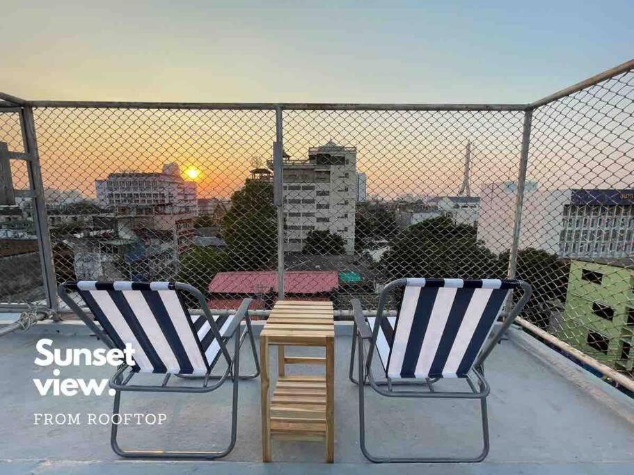 Fl4 Entire Apartment,2br,balcony,5min To Khaosan Apartamento Banguecoque
