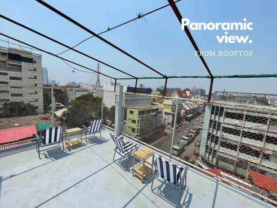 Fl4 Entire Apartment,2br,balcony,5min To Khaosan Apartamento